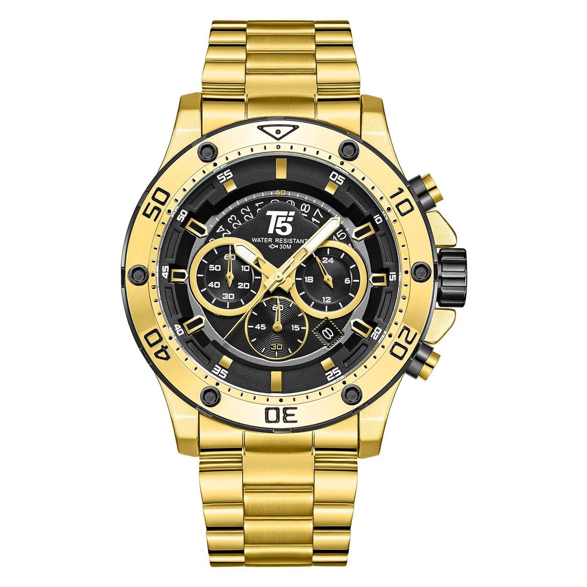 T5 3797 watches- Bracelet en acier inoxydable