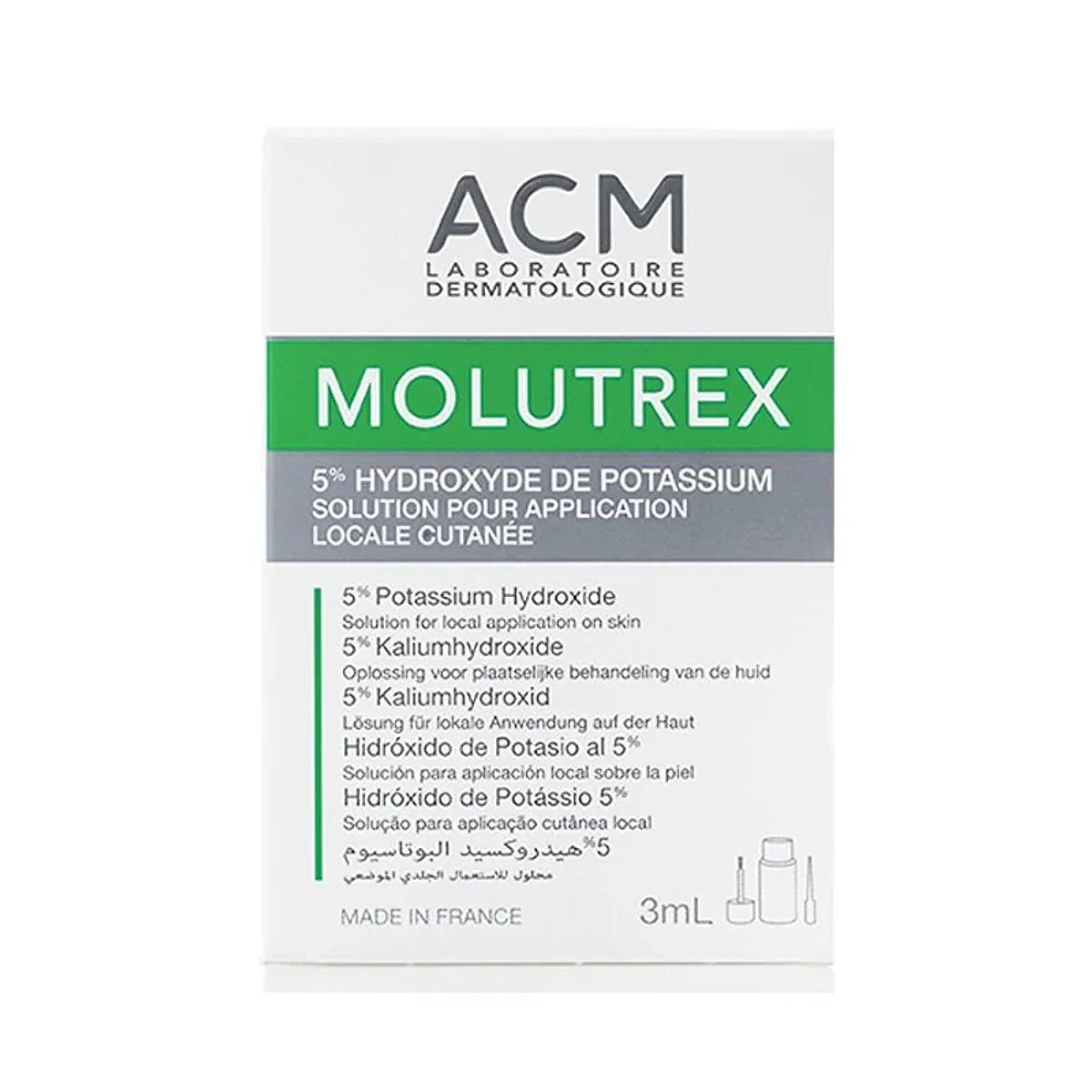 Acm Molutrex solution 3 ml