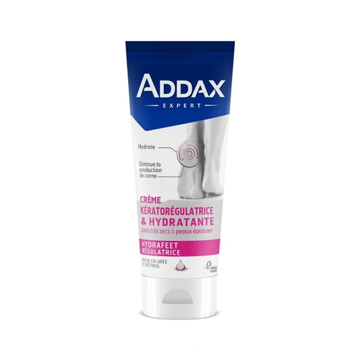 ADDAX Crème kératorégulatrice et hydratante pieds 100 ml