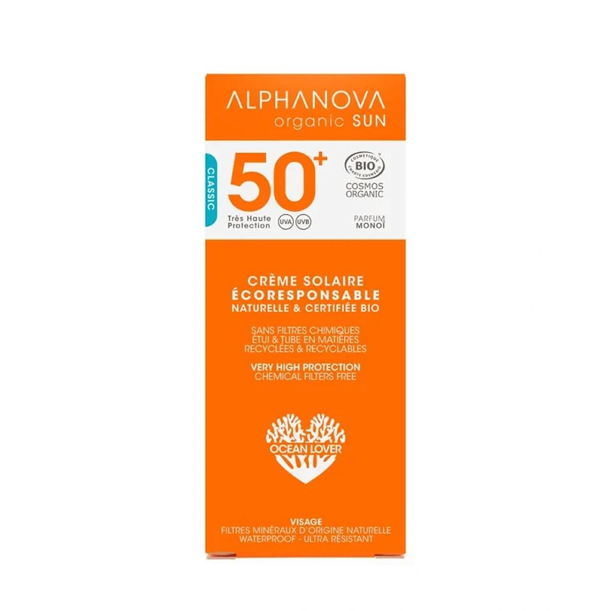 Alphanova Sun Creme Solaire Spf50+ 50g