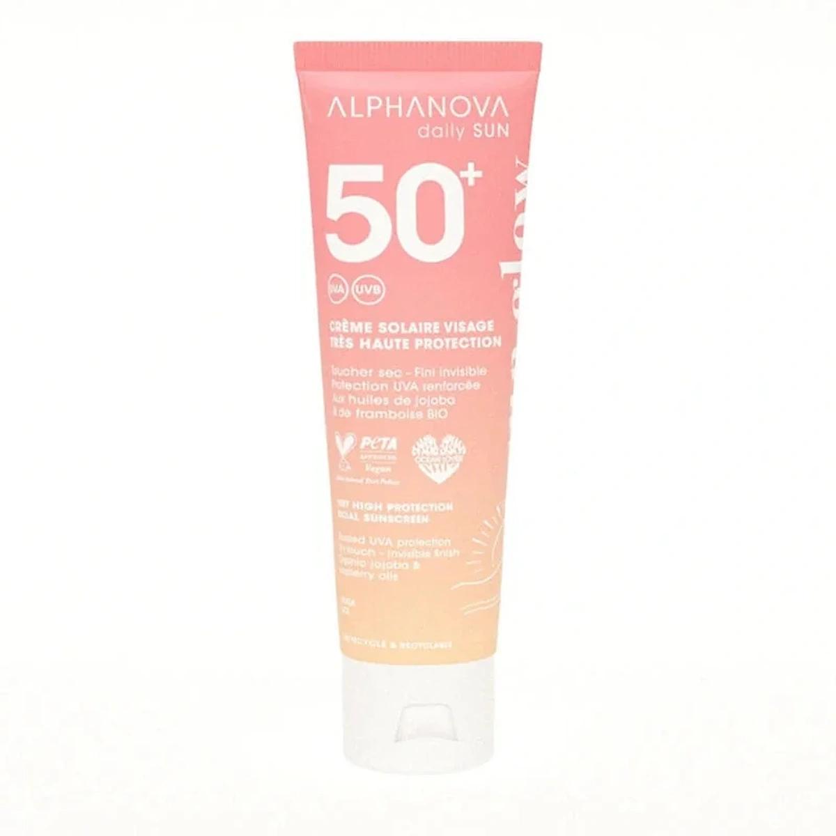 Alphanova Sun Glow Creme Solaire Spf50+ 50ml