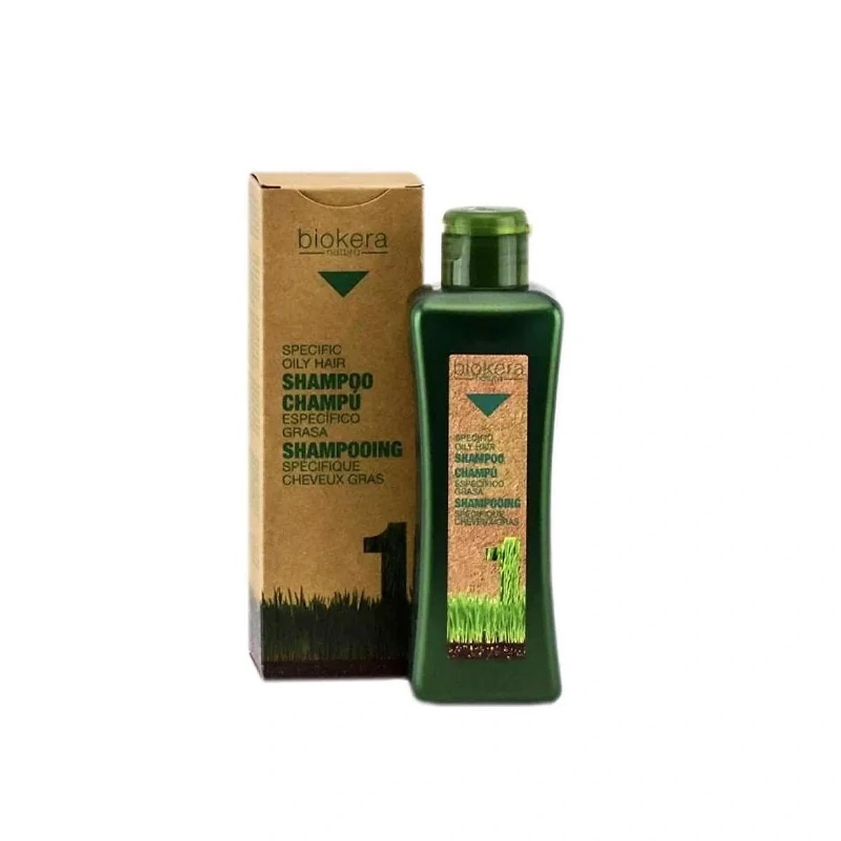 BIOKERA NATURE SHAMPOOING CHEVEUX GRAS 1000ML