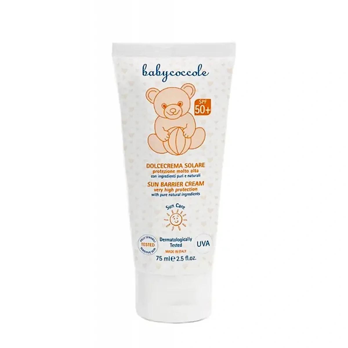 BABY COCCOLE Creme Solaire Enfant Spf50+ 75ml