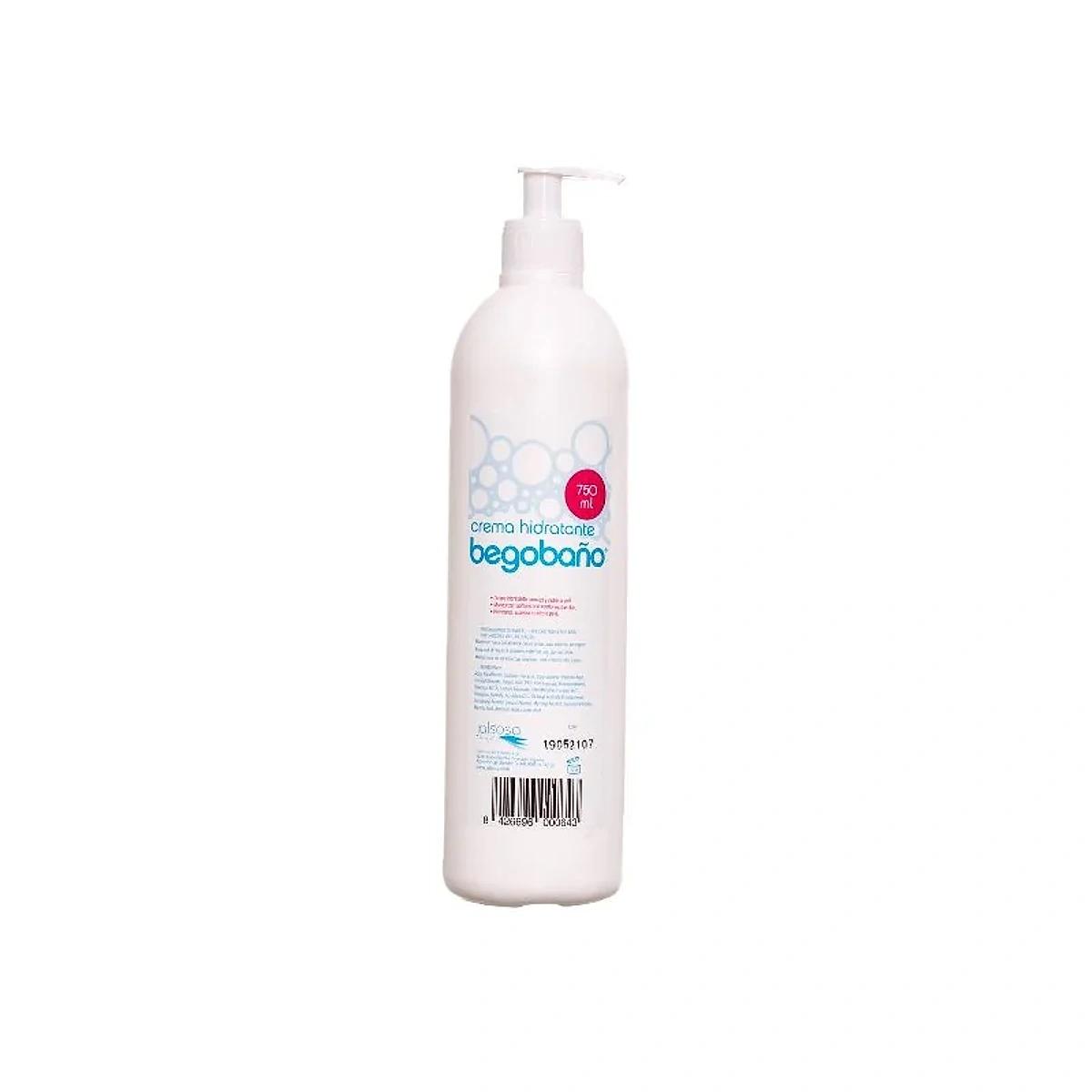 BEGOBANO Crème Hydratante avec Dispositif de Dosage 750 ml