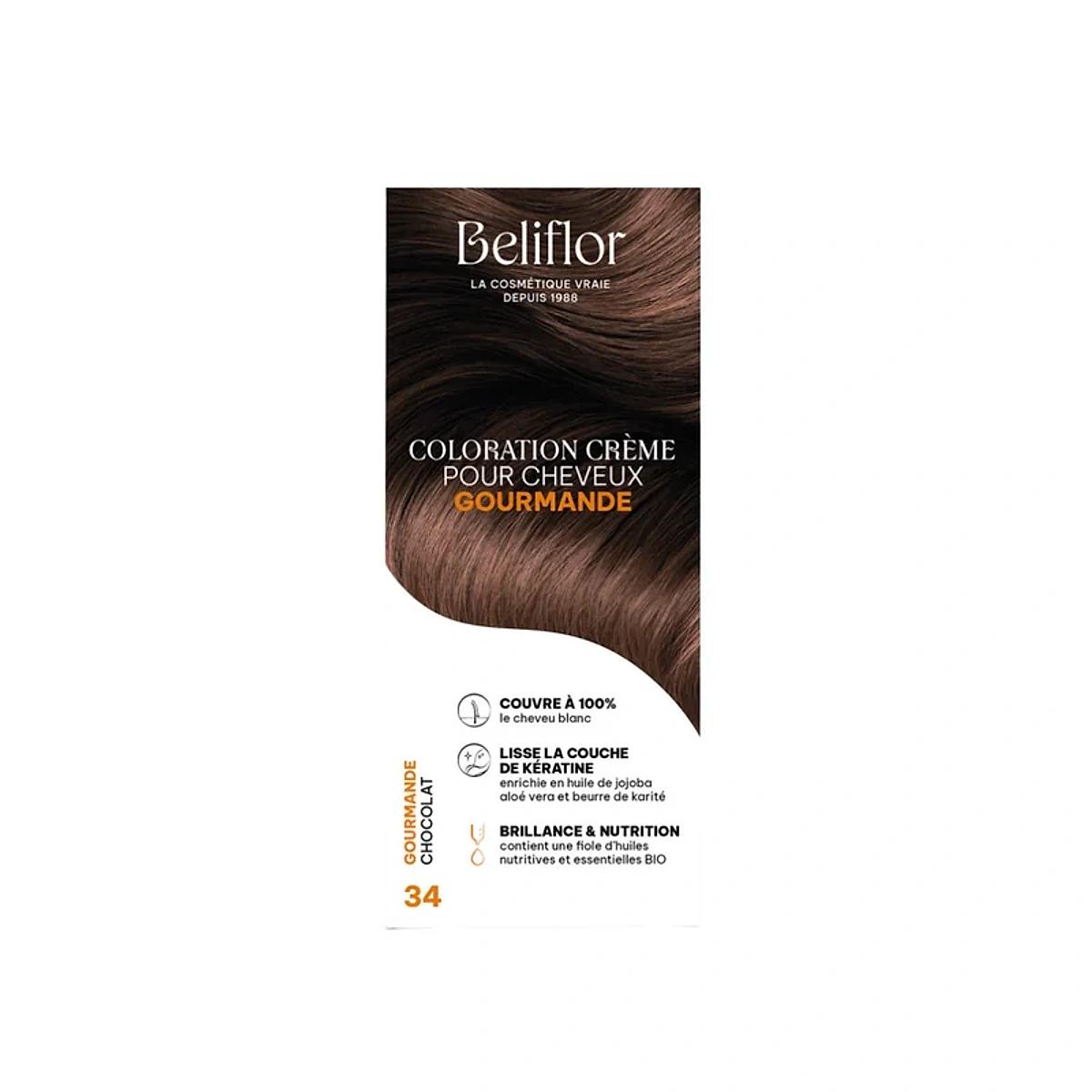 BELIFLOR Coloration N°34 Gourmande Chocolat