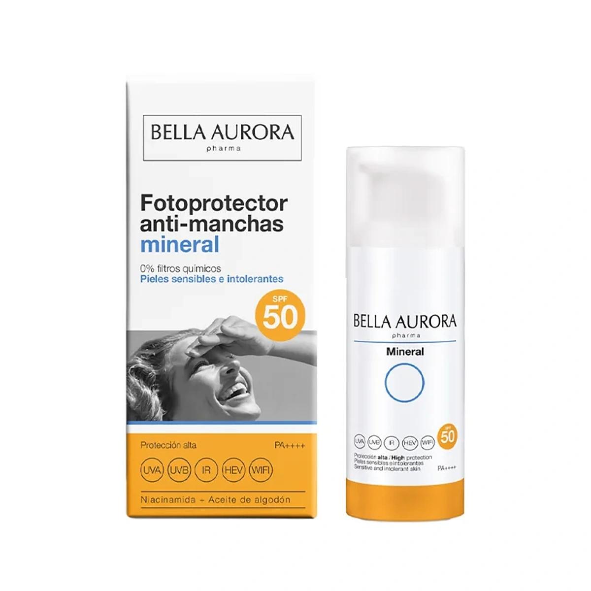 BELLA Aurora Ecran solaire mineral spf50 50ml