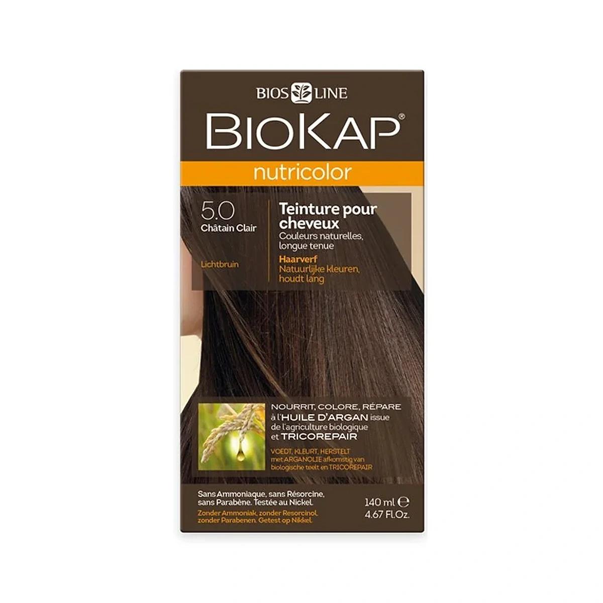 BIOKAP Nutricolor 5.0 Châtain clair