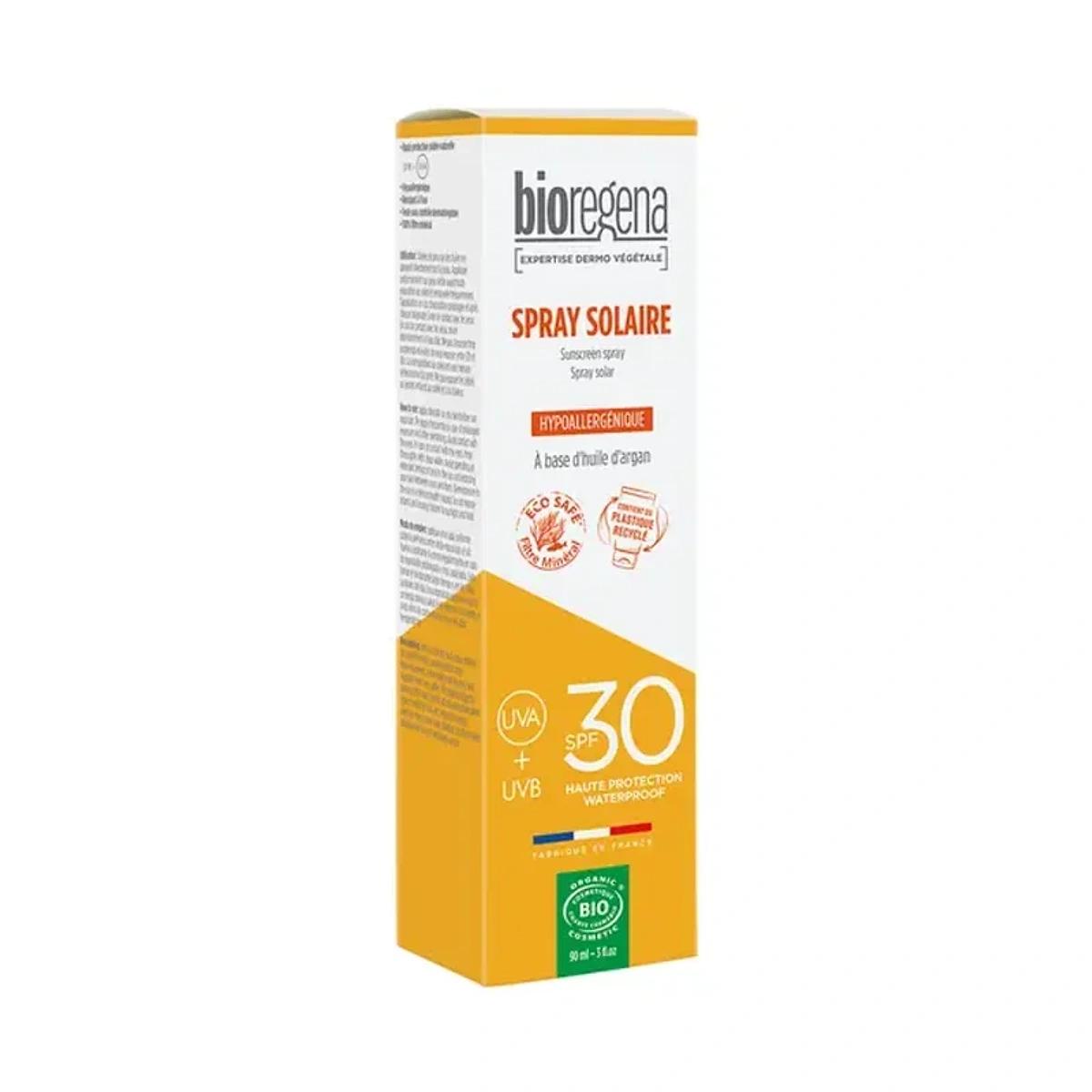 BIOREGENA Spray Solaire Adultes Spf30 90ml