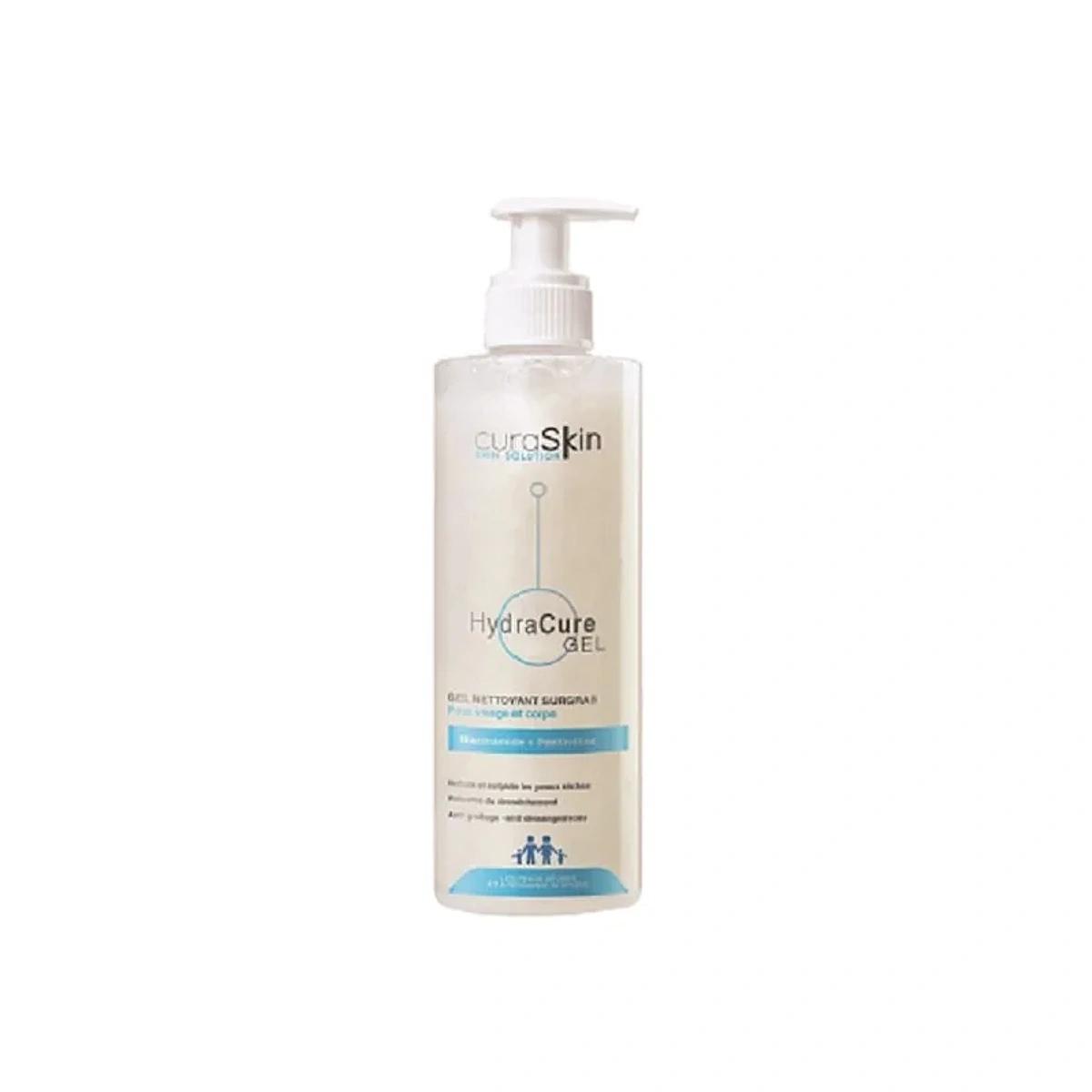 CURASKIN HydraCure Gel Nettoyant Surgras 200ml