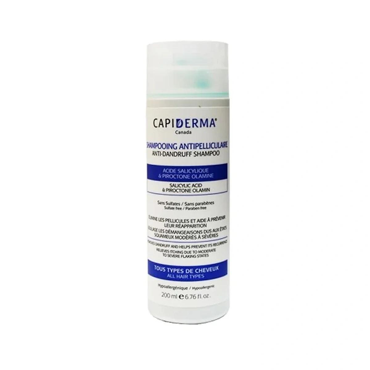 CAPIDERMA Shampoing Anti-pelliculaire 200 ml