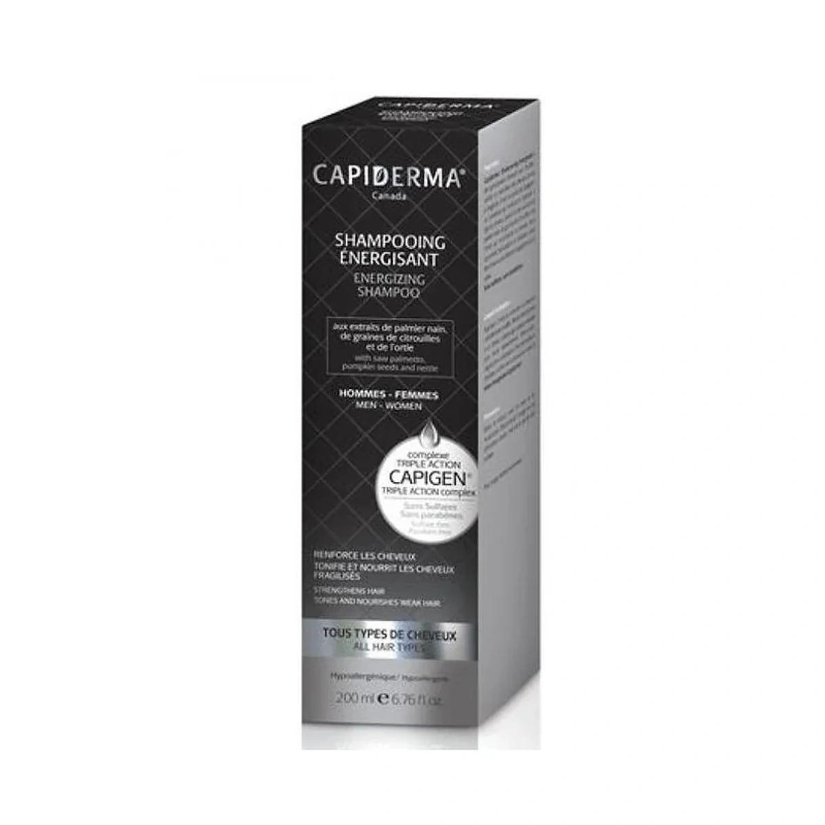 CAPIDERMA Shampoing Energisant 200 ml