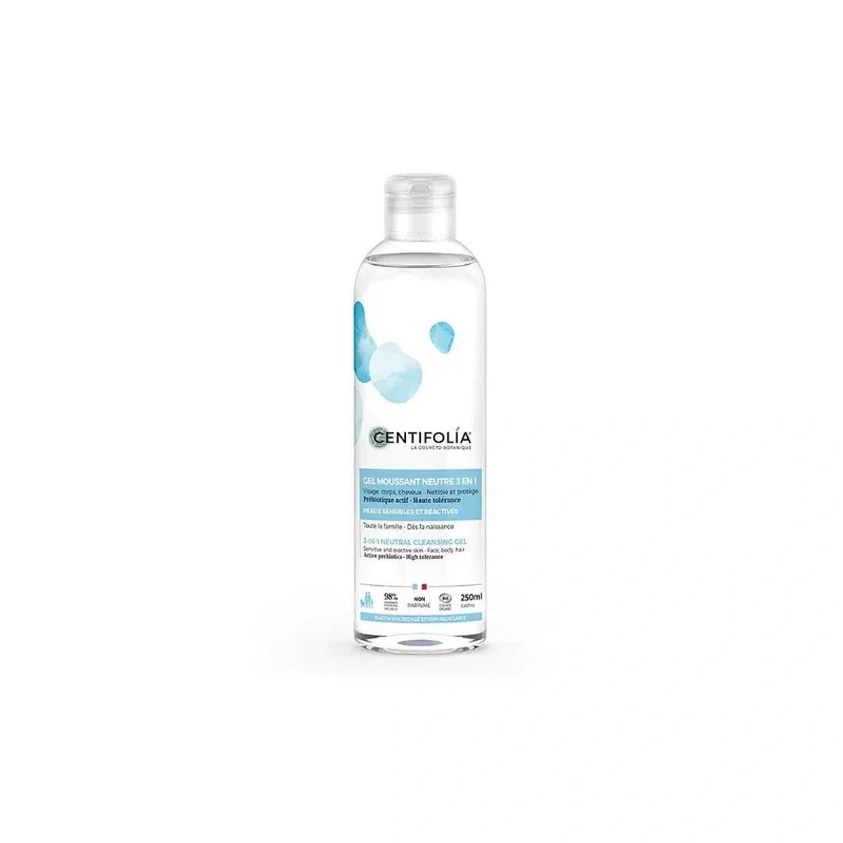 CENTIFOLIA Gel Moussant Neutre 3en1 Prebiotics 250ml
