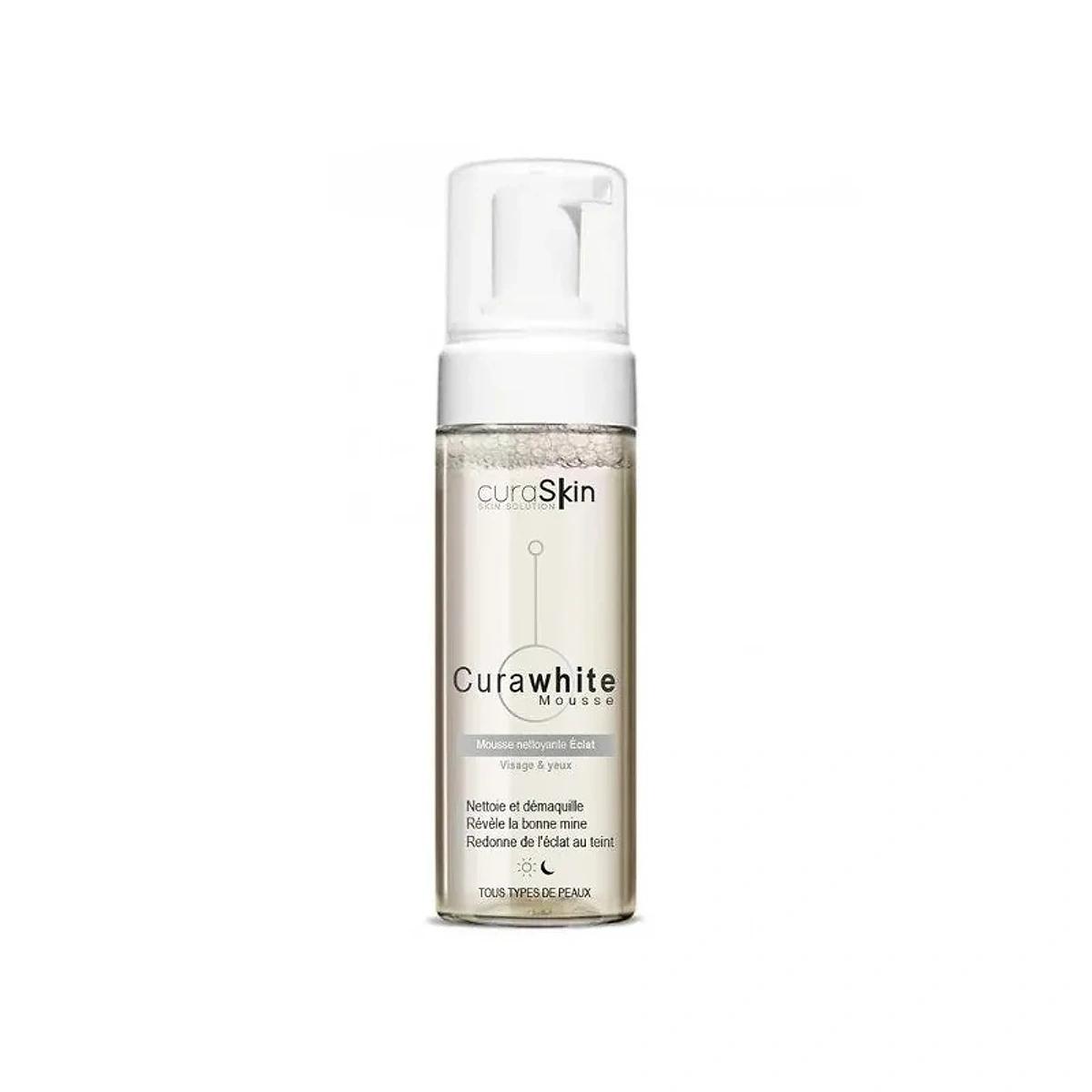 CURASKIN Curawhite Mousse Nettoyant Eclat 150ml