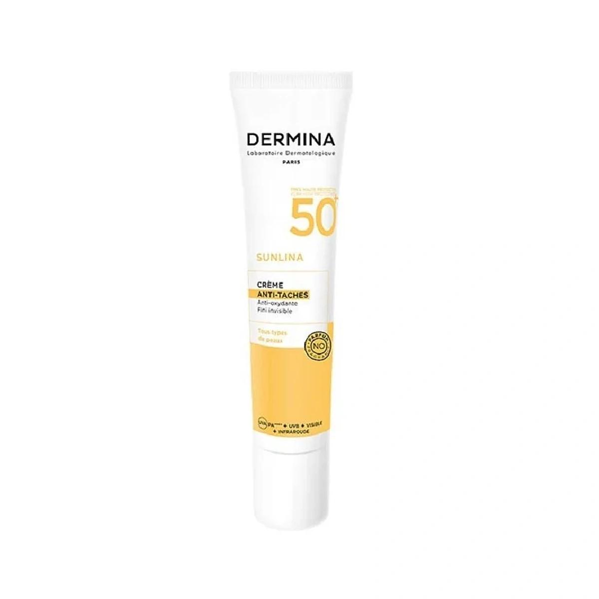 DERMINA CRÈME ANTI-TACHES SPF50+ 40ML