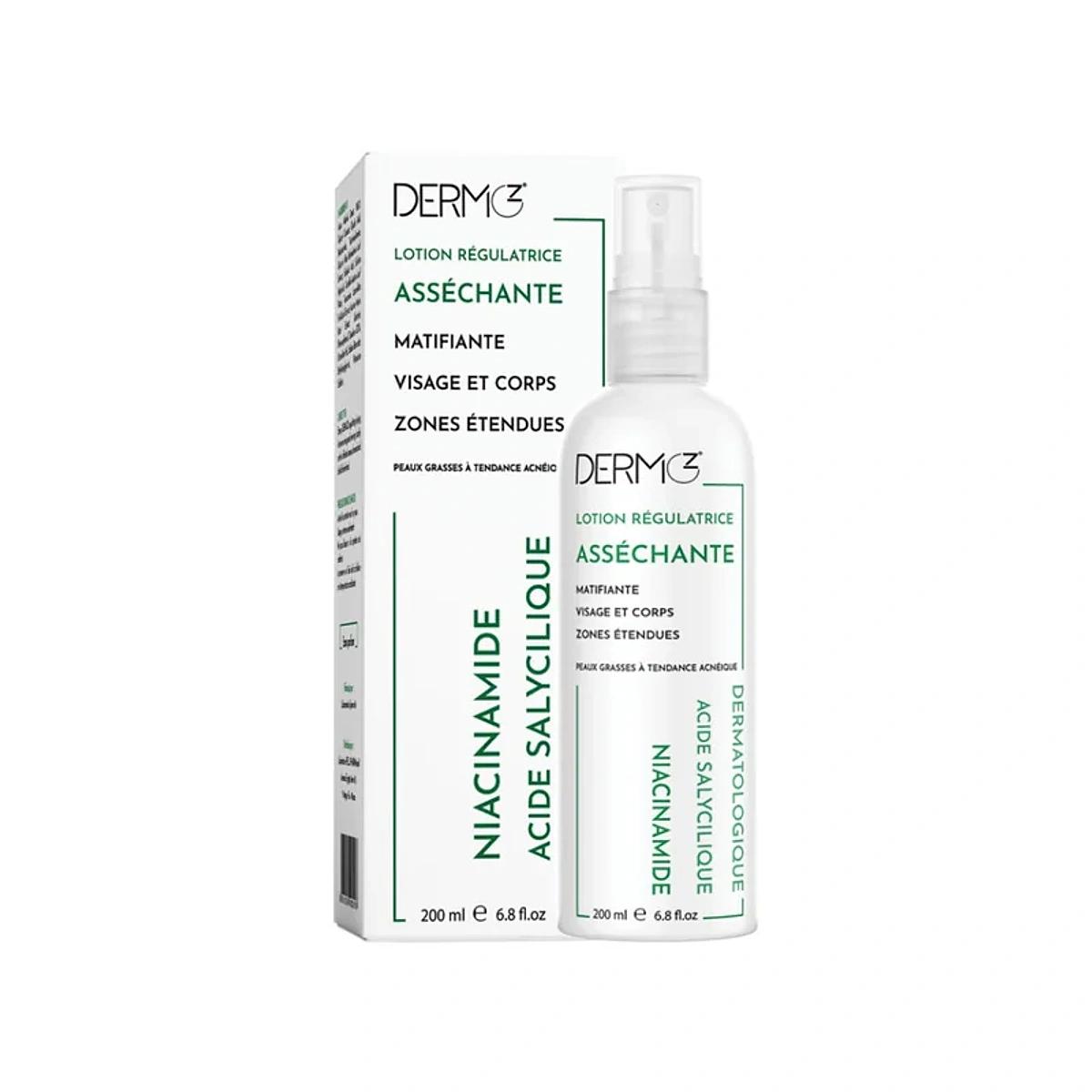 DERMOZ Lotion Régulatrice Asséchante 200ml