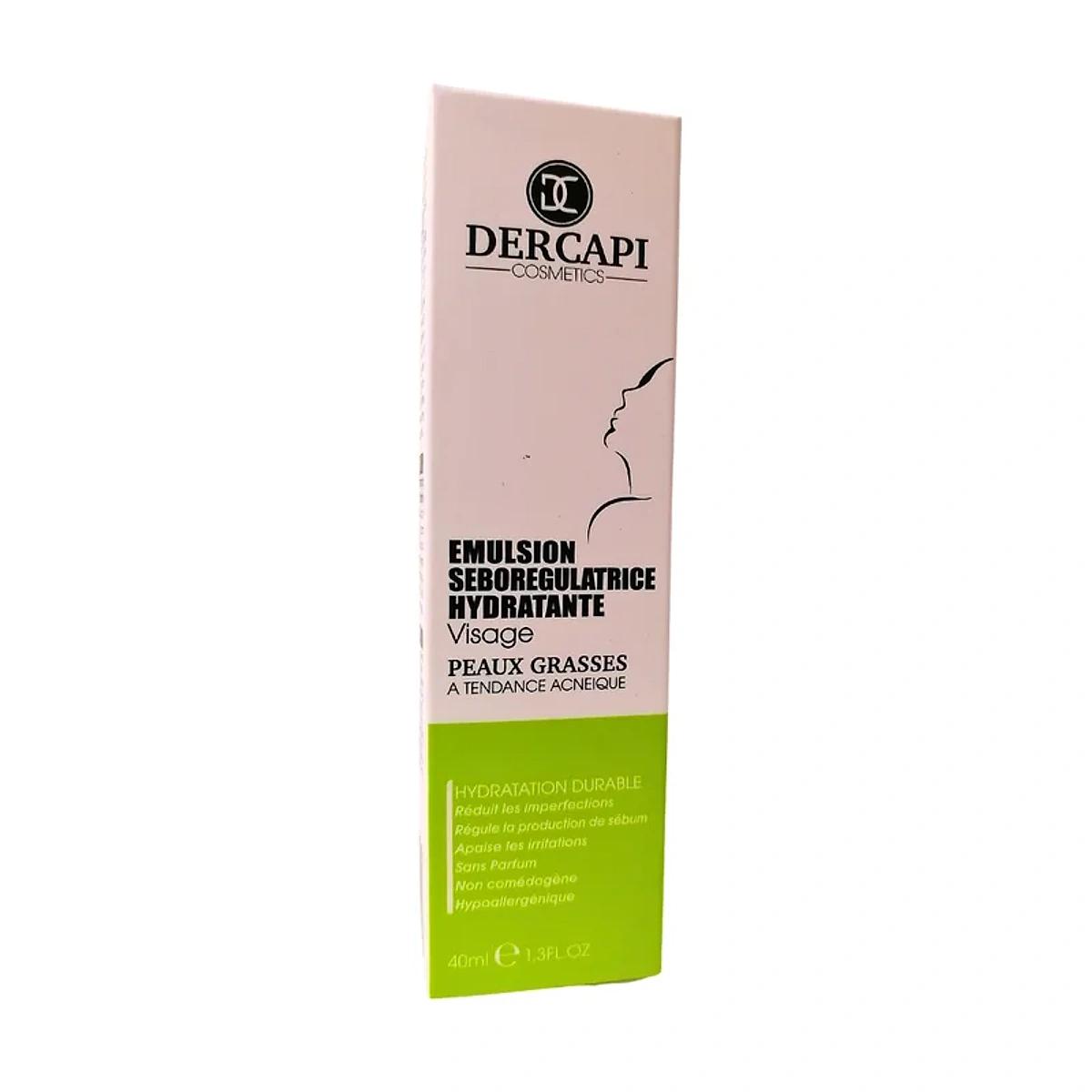 DERCAPI Emulsion Seboregulatrice Peaux Grasses 40ml