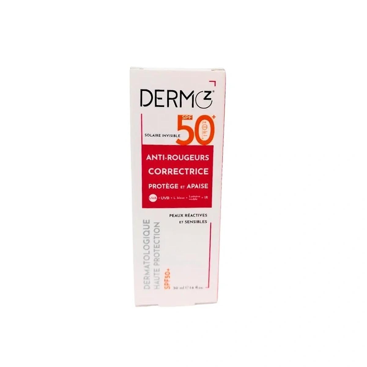 DERMOZ Ecran Invisible Anti-Rougeurs Correctrice Spf50 50ml