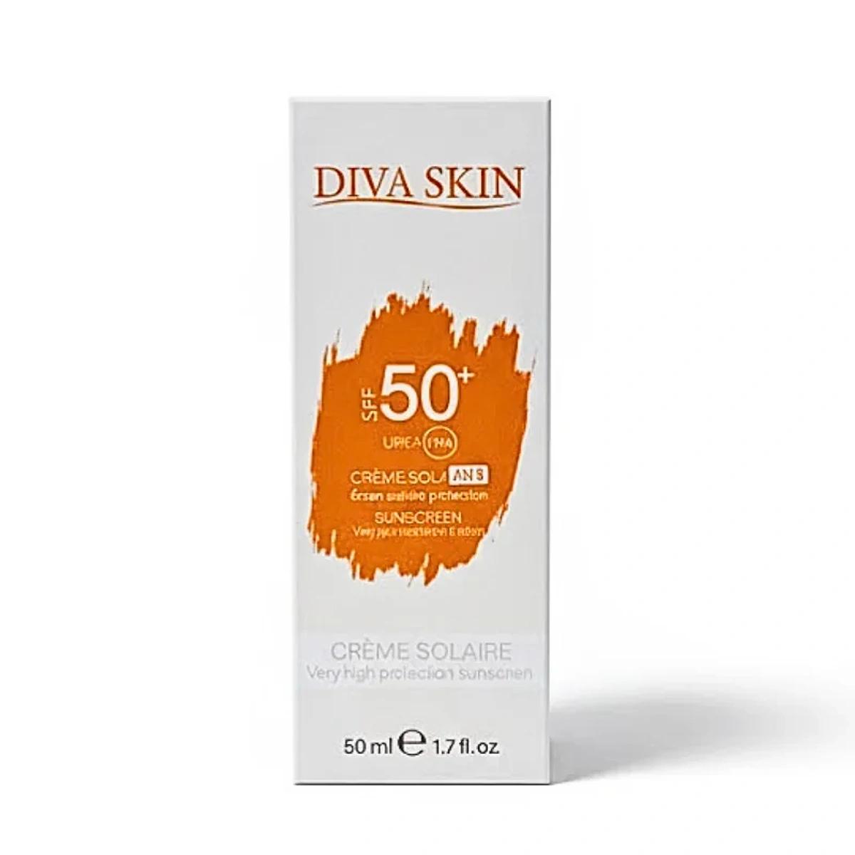 DIVA SKIN Creme Solaire Spf50+ 50ml