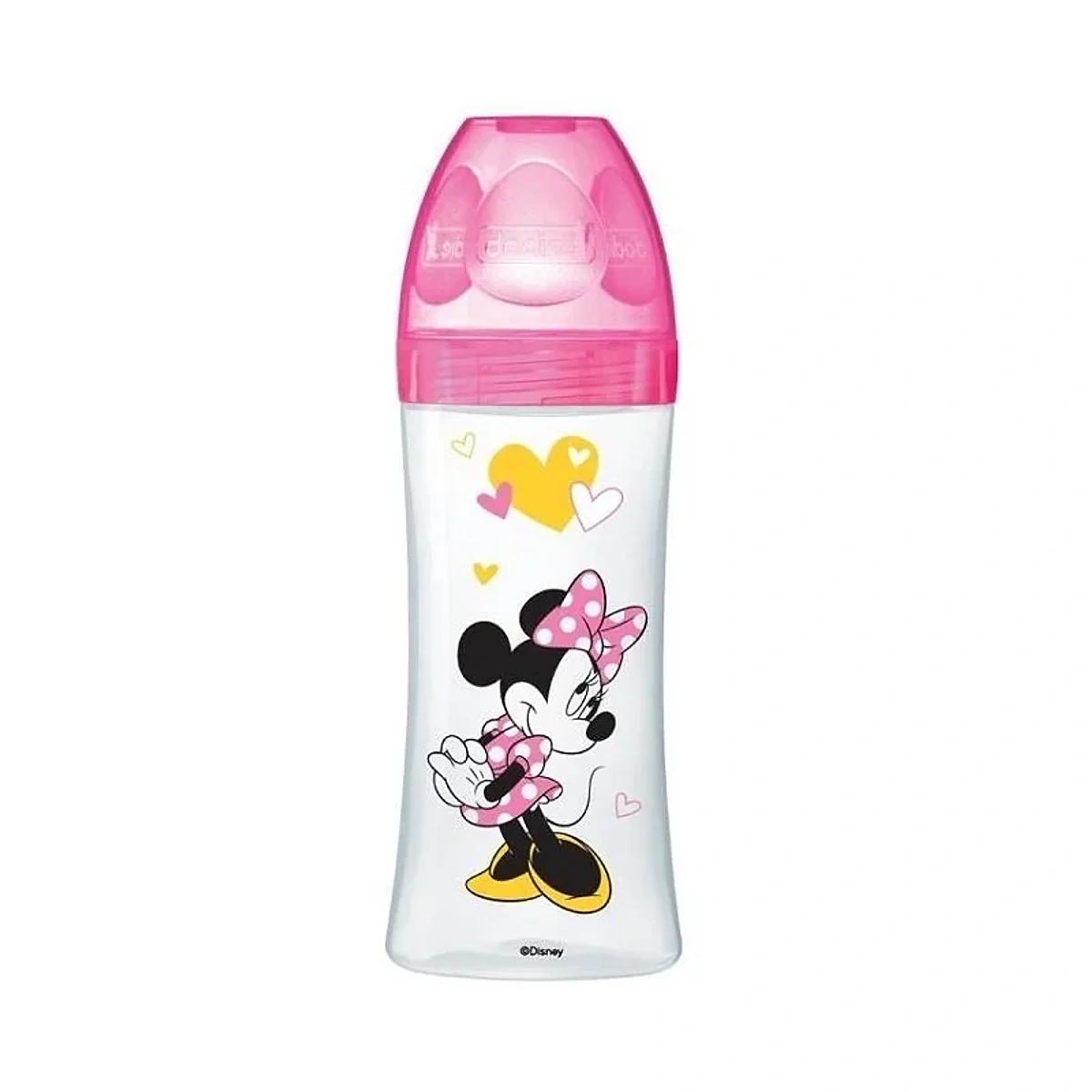 DODIE Bib Initiation+ minnie Fushia 330ml +6mois