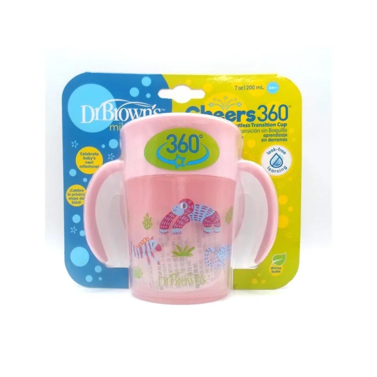 DR BROWN'S Goblet Avec Poignees Decorose 200ml