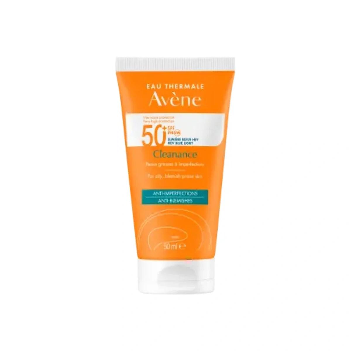 EAU THERMALE AVÈNE Cleanance Solaire Spf 50+ 50ml