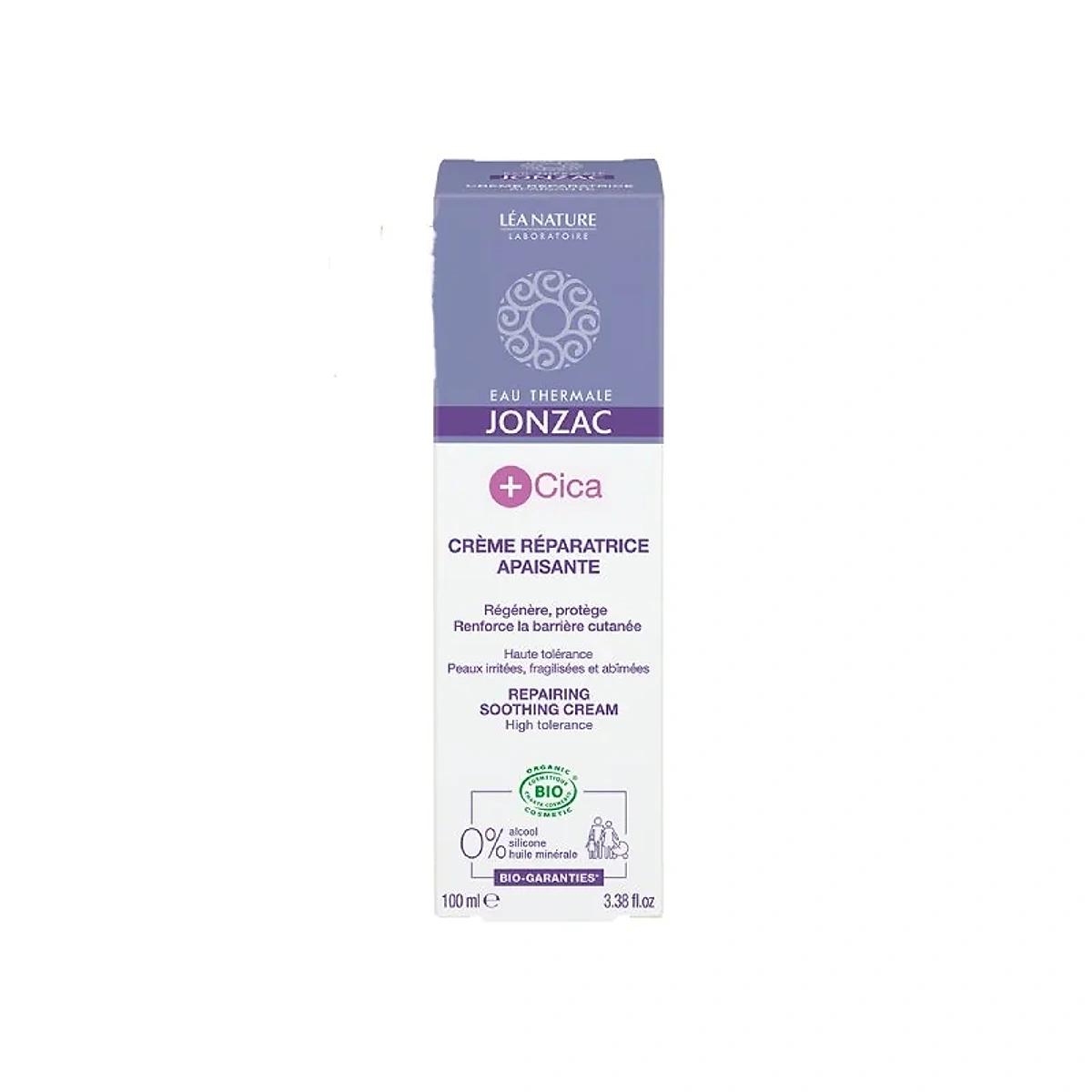 EAU THERMALE JONZAC +CICA CRÈME RÉPARATRICE APAISANTE 100ml
