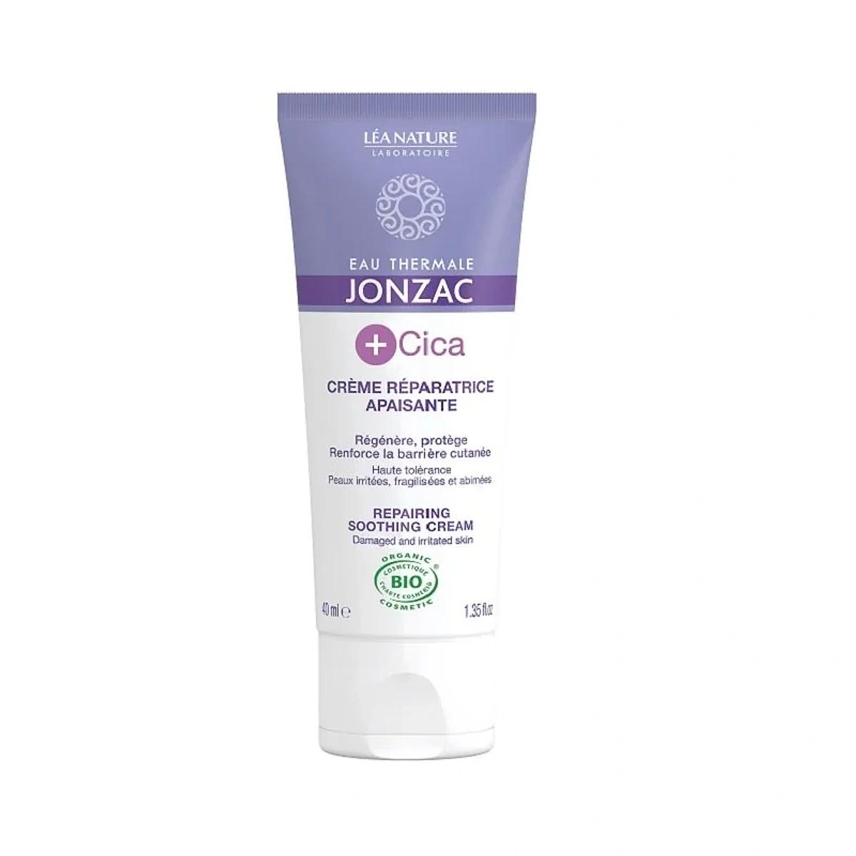 EAU THERMALE JONZAC +CICA CRÈME RÉPARATRICE APAISANTE 40 ml