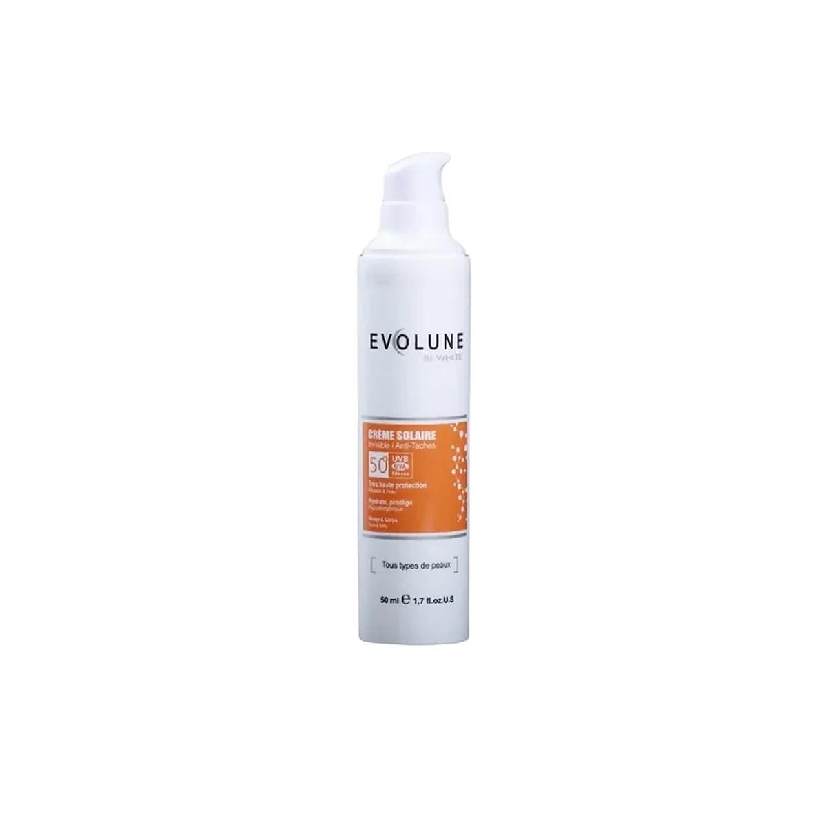 EVOLUNE Ecran solaire invisible spf50+ 50ml