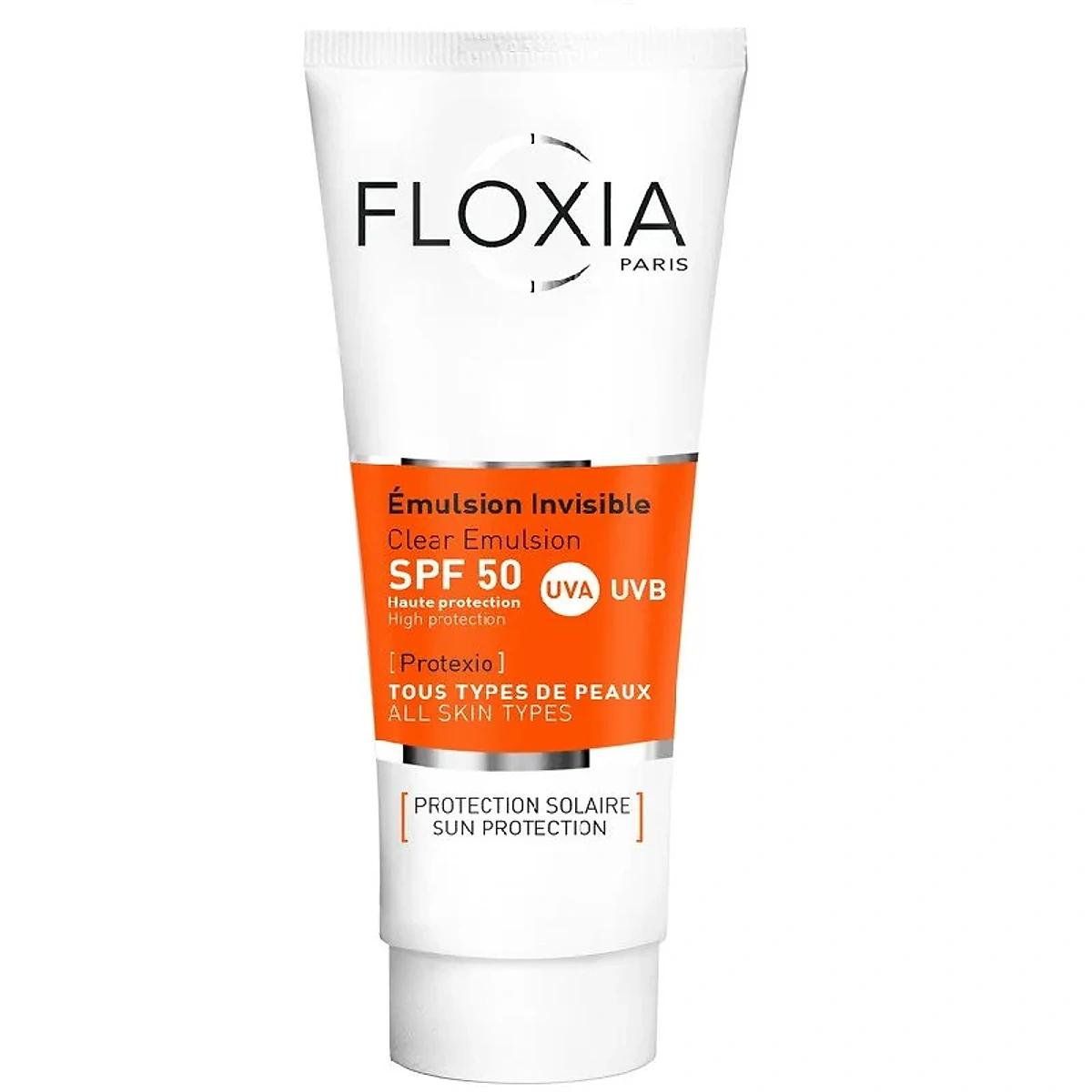FLOXIA Ecran emulsion invisible spf50