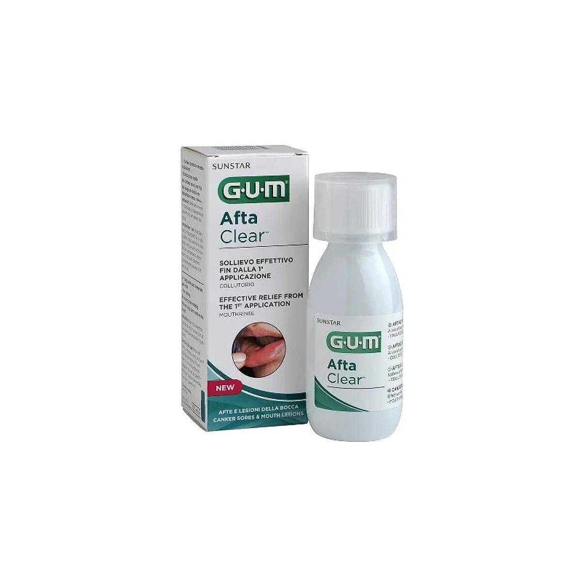 GUM Aftaclear Bain De Bouche 120Ml