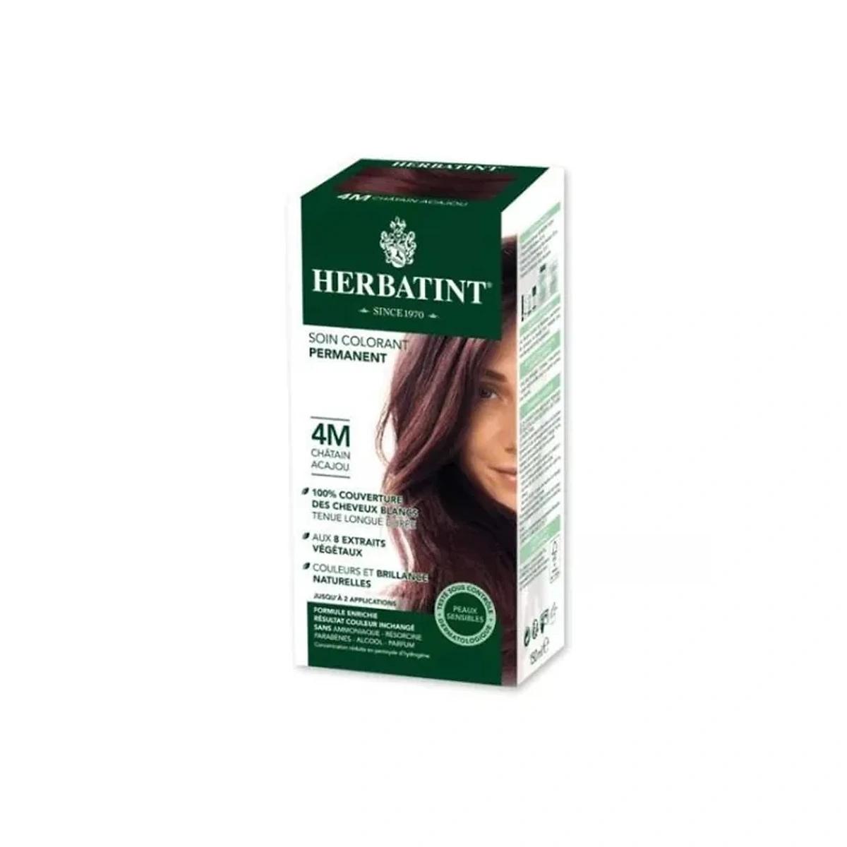 HERBATINT 4M Chatain Acajou 150ml