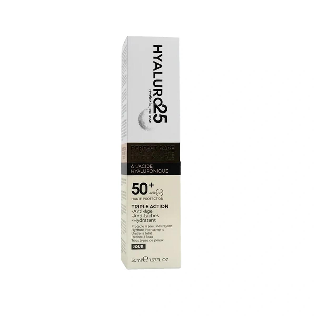 Hyaluro25 Ecran Solaire Fluide Invisible spf50+ 50ml