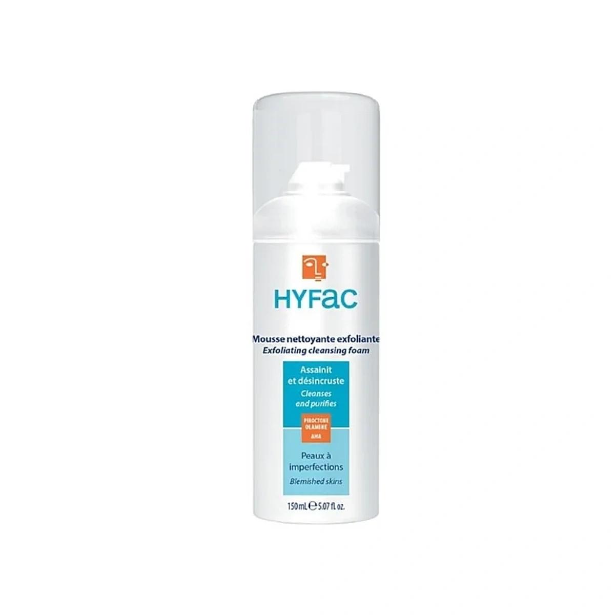 HYFAC Mousse Nettoyante Exfoliante 150 ml