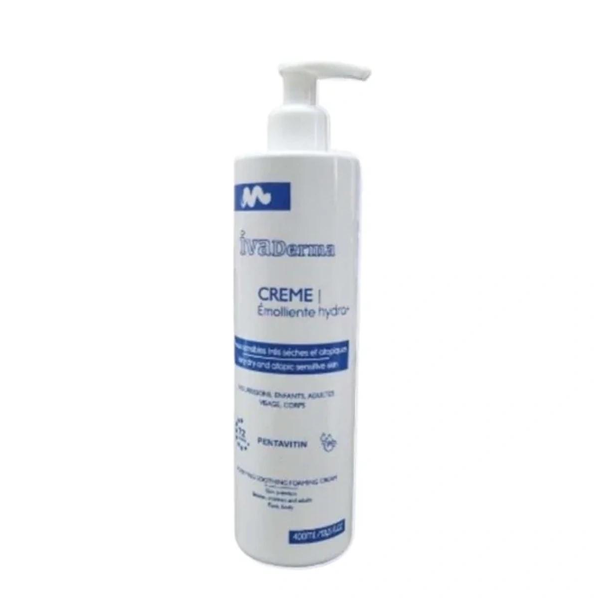 IVADERMA Creme emollient Hydra+ 400ml