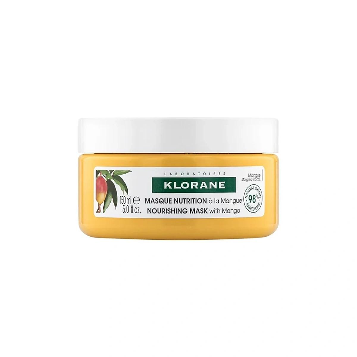 Klorane Masque nutrition à la Mangue Cheveux secs 150 ml
