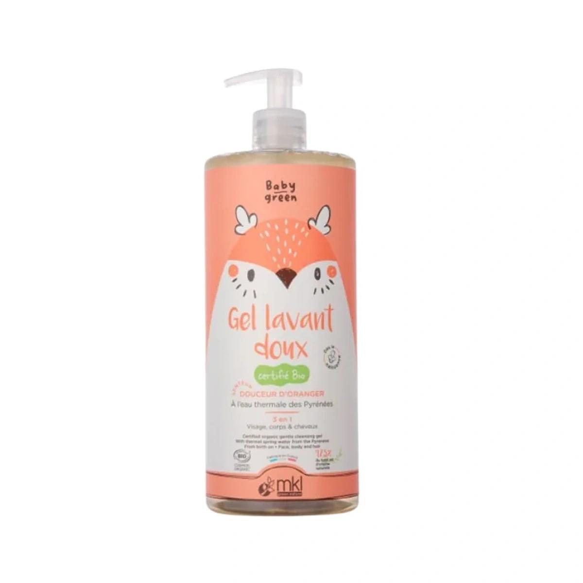 MKL Baby Green Gel Lavant Doux Bio 1L