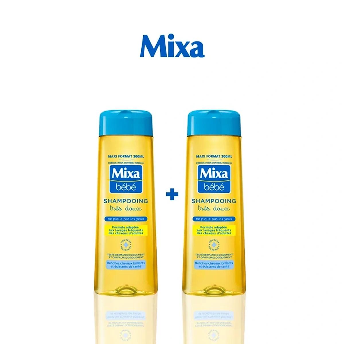 MIXA SHAMPIONG Tres Doux 2x300ml Pack