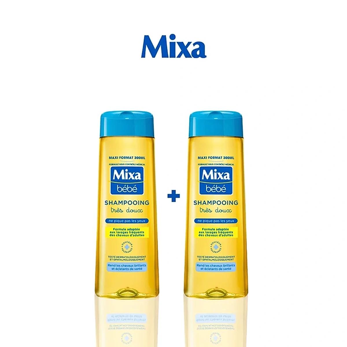 MIXA SHAMPOING Tres Dousc 2x300ml Pack