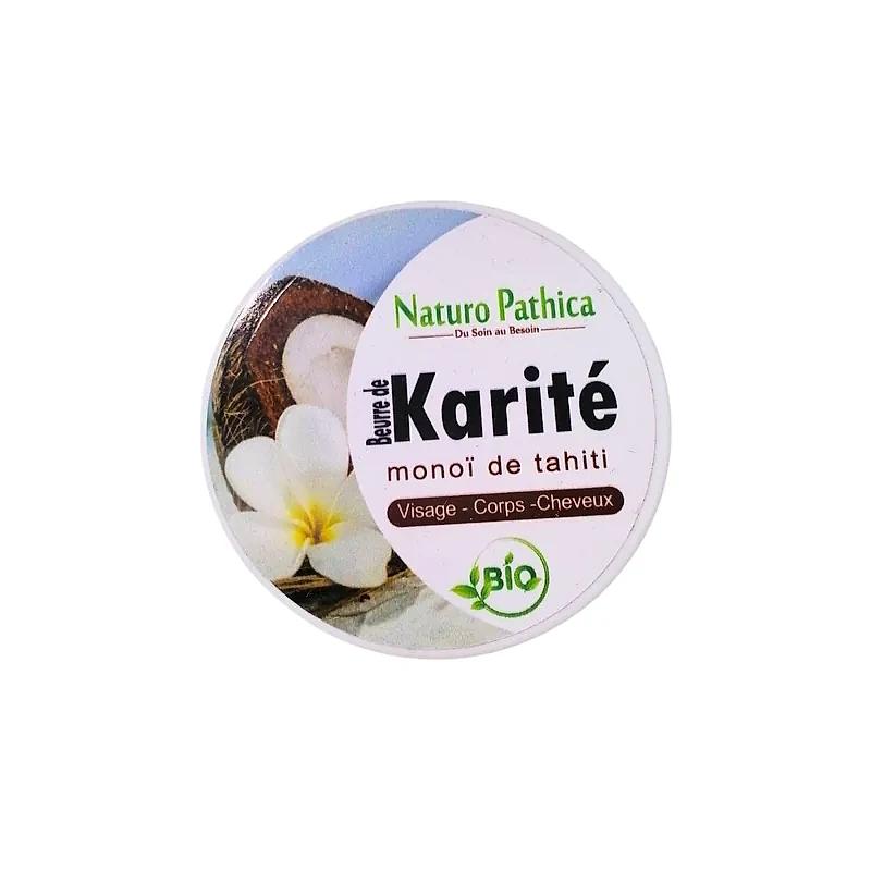 NATURO PATHICA Beurre de Karite Monoi de tahiti 250gr
