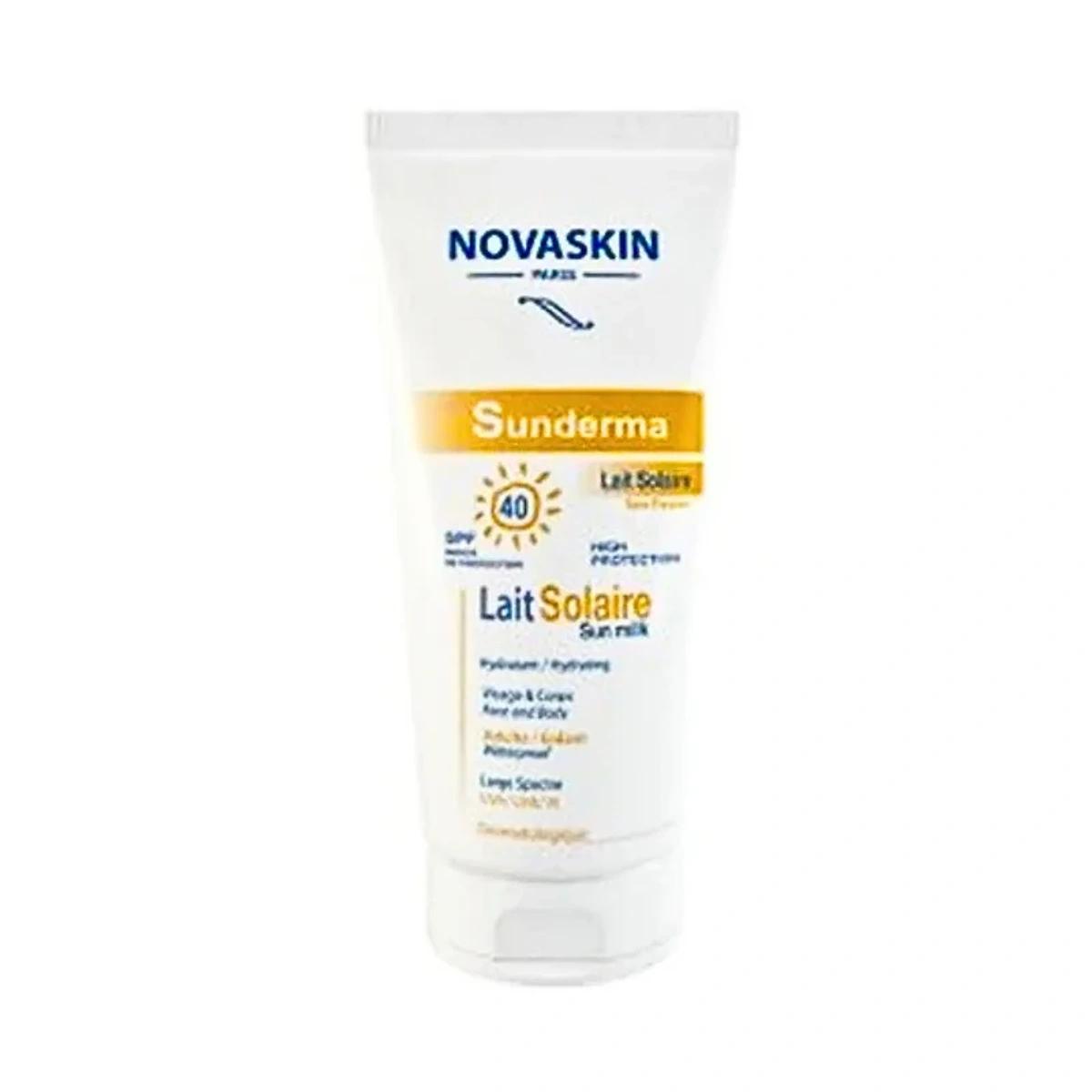NOVASKIN Sunderma Lait Solaire Spf40 150ml