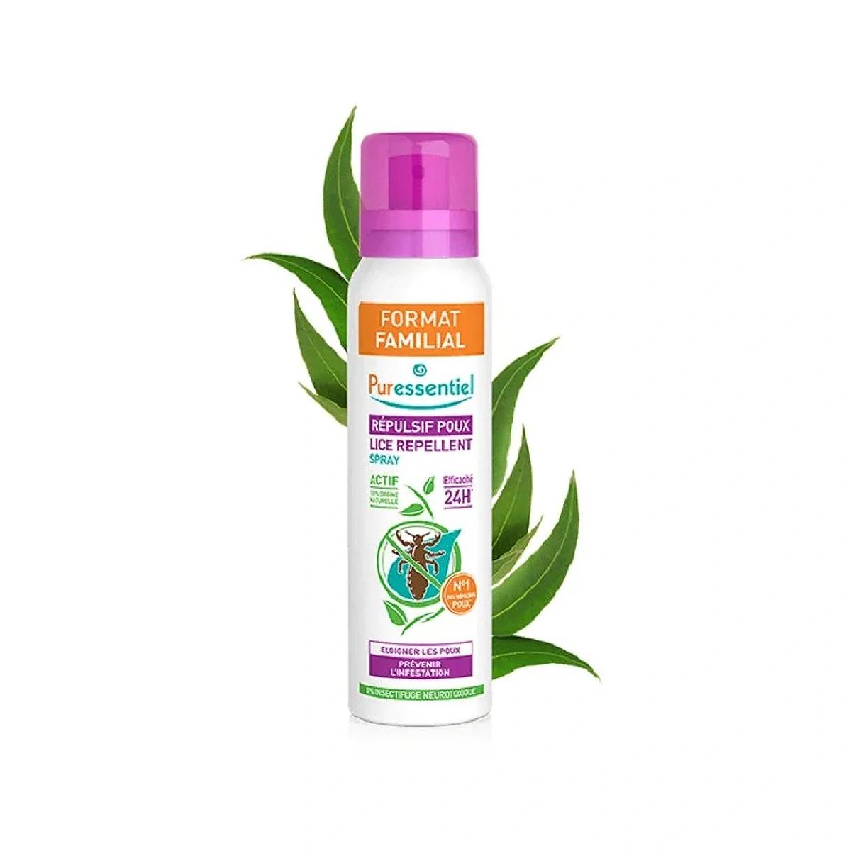PURESSENTIEL ANTI POUX SPRAY RÉPULSIF 24H FORMAT FAM 200ML