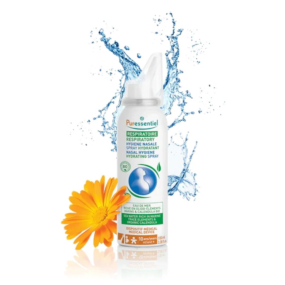 PURESSENTIEL Respiratoire Spray Nasal Hydratant 100ml