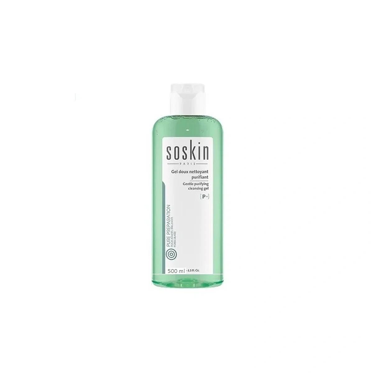 SOSKIN GEL DOUX NETTOYANT PURIFIANT 500ML
