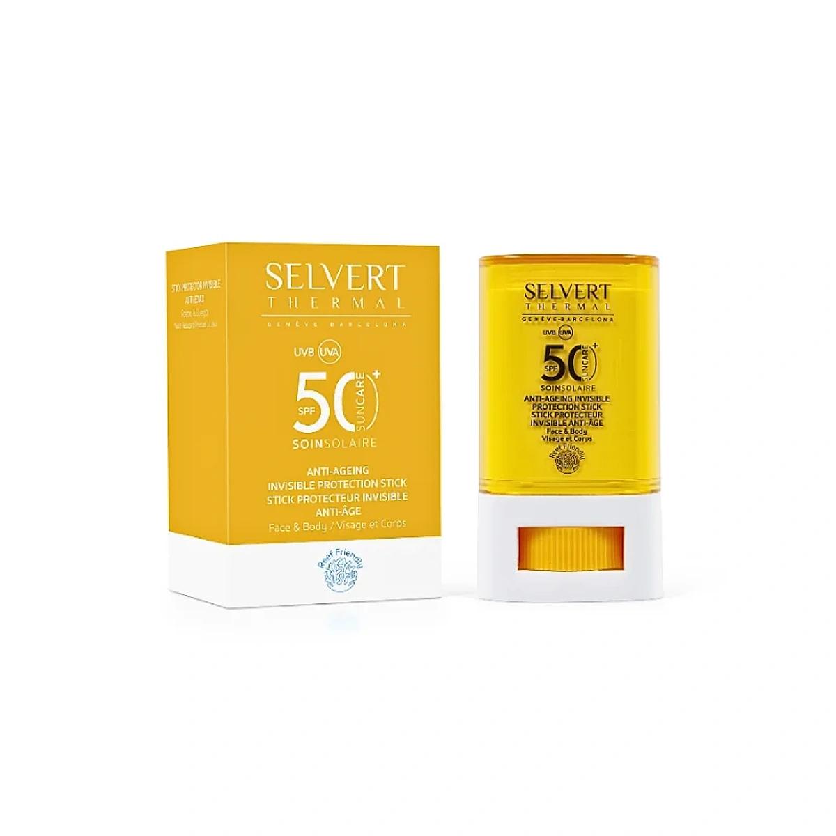 SELVERT Ecran Stick Mineral SPF50+ Anti Age 15 ml