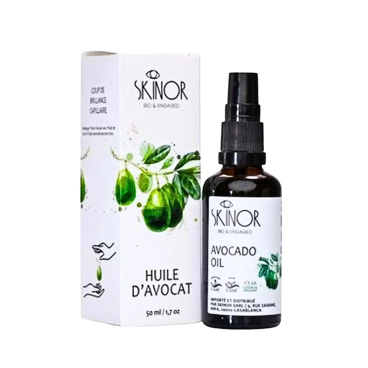 SKINOR HUILE D'avocat Bio 50ml
