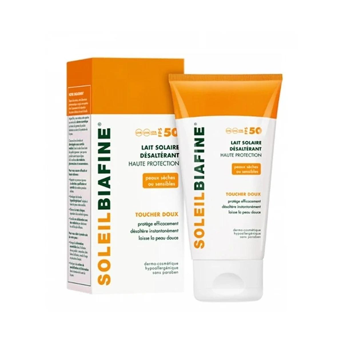 Biafine Soleil Lait Solaire 50 SPF 150Ml
