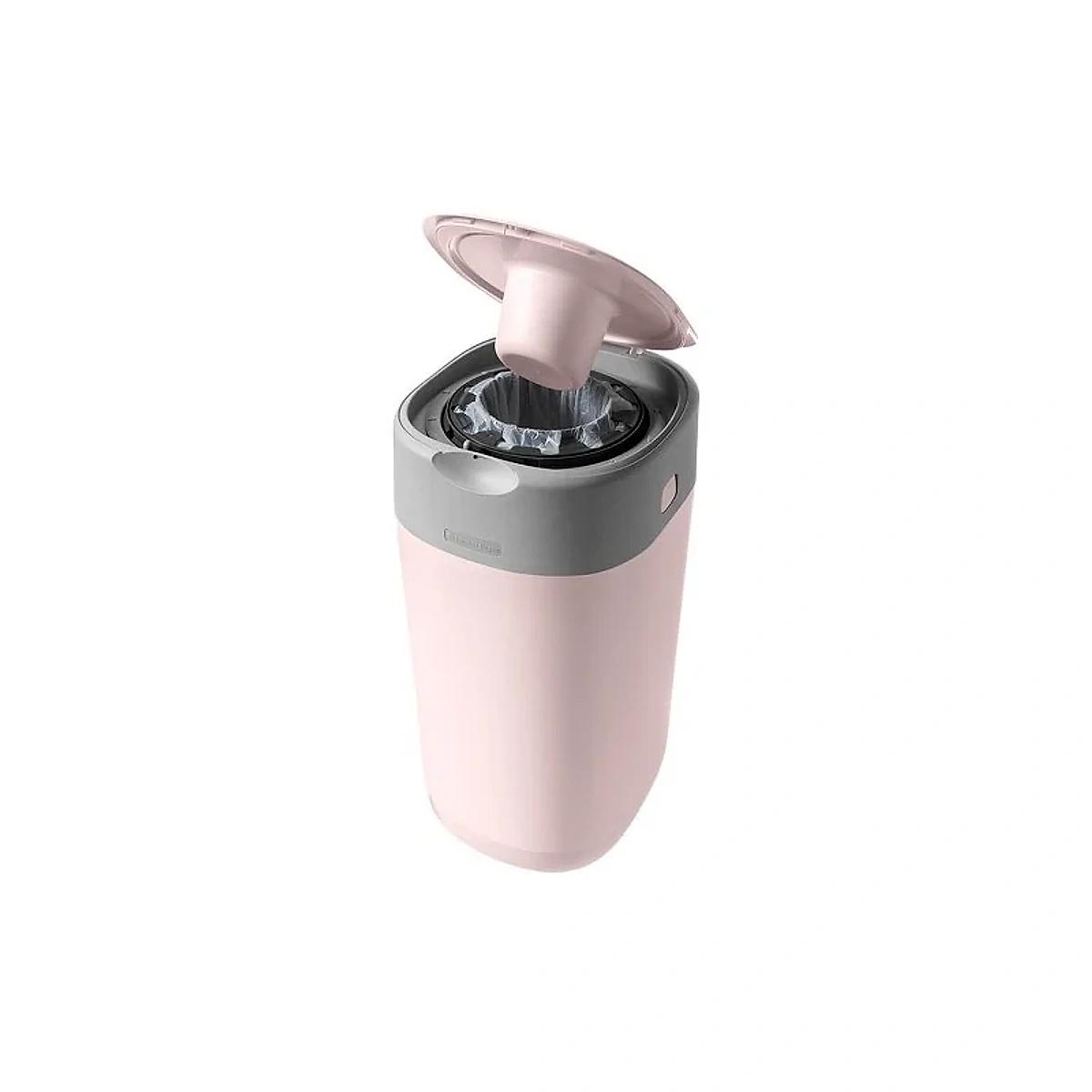 TOMMEE TIPPEE Poubelle à Couches Anti-Odeur Twist & Click Rose
