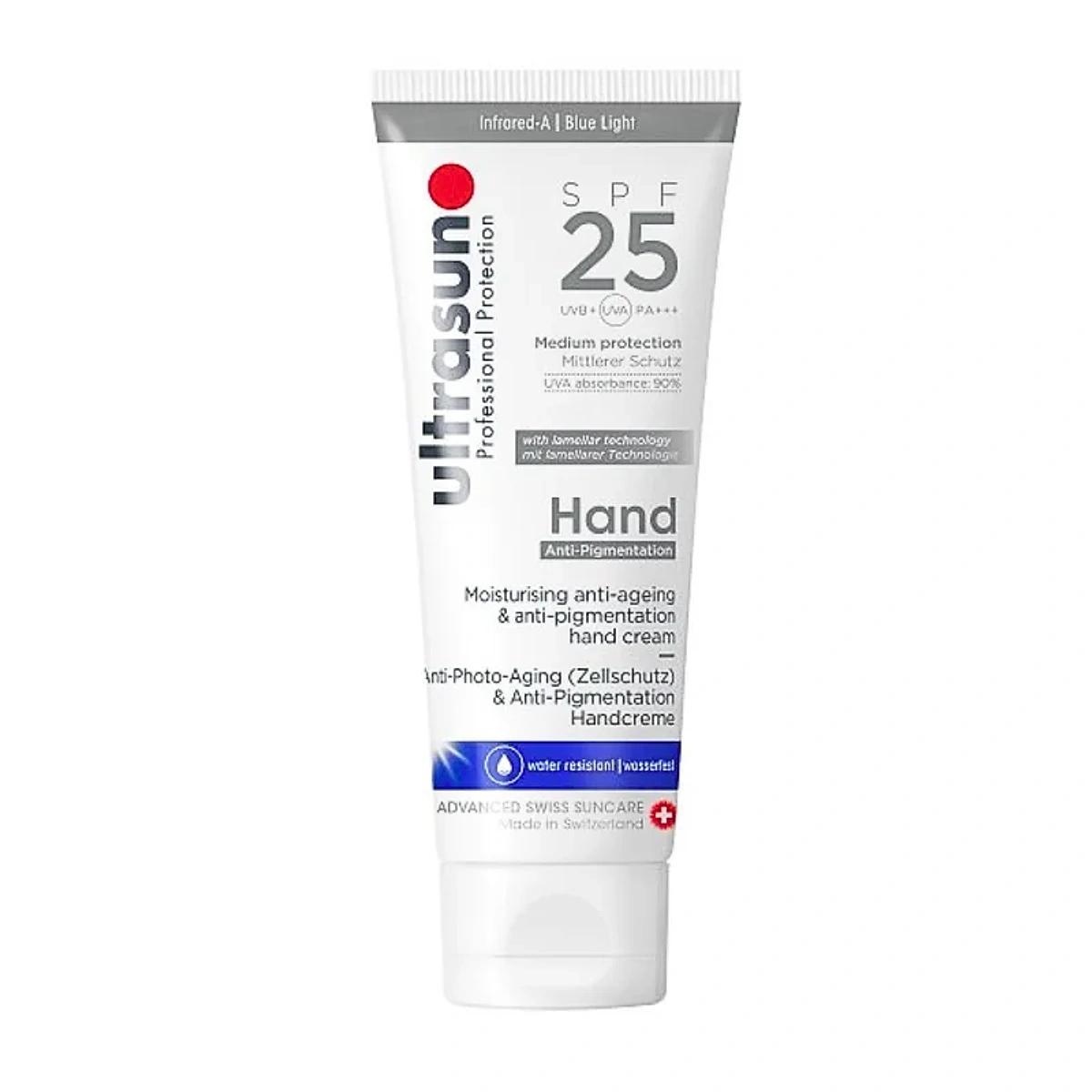 ULTRASUN Anti-Pigmentation Hand Cream spf25 75ml