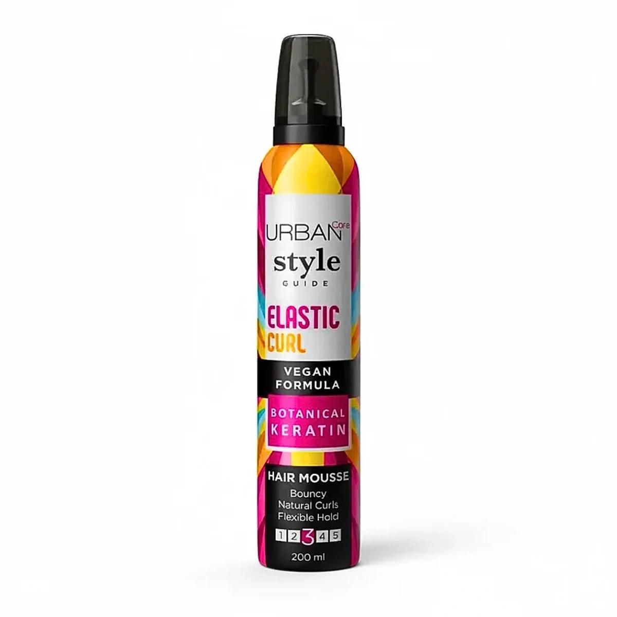 URBAN CARE Style Guide Elastic Curl Hair Mousse 200ml