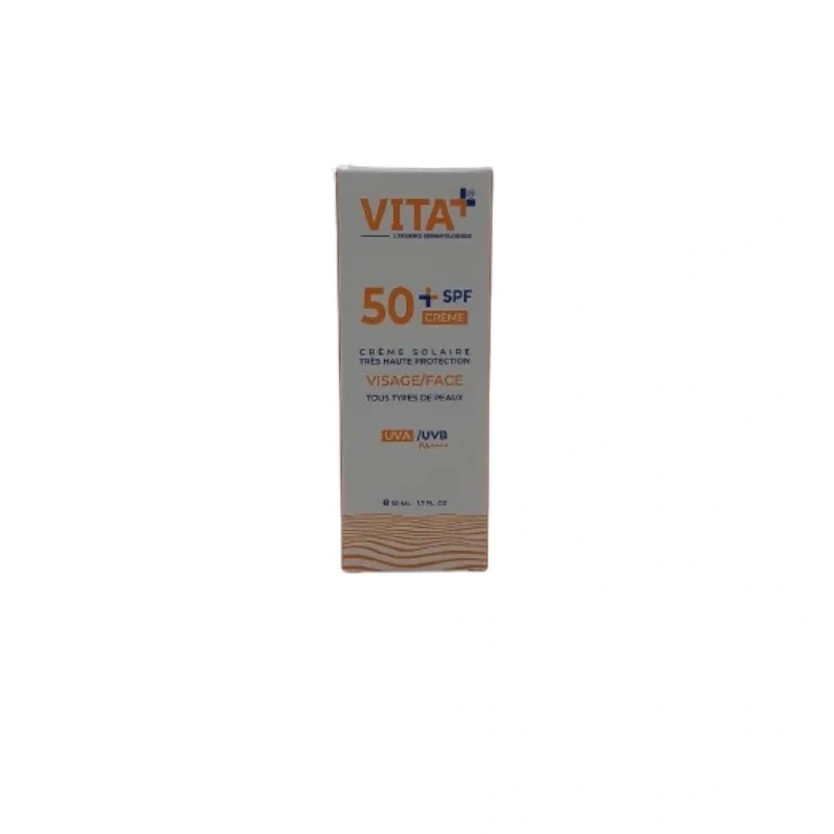 Vita+ Creme Solaire Spf50+ 50ml